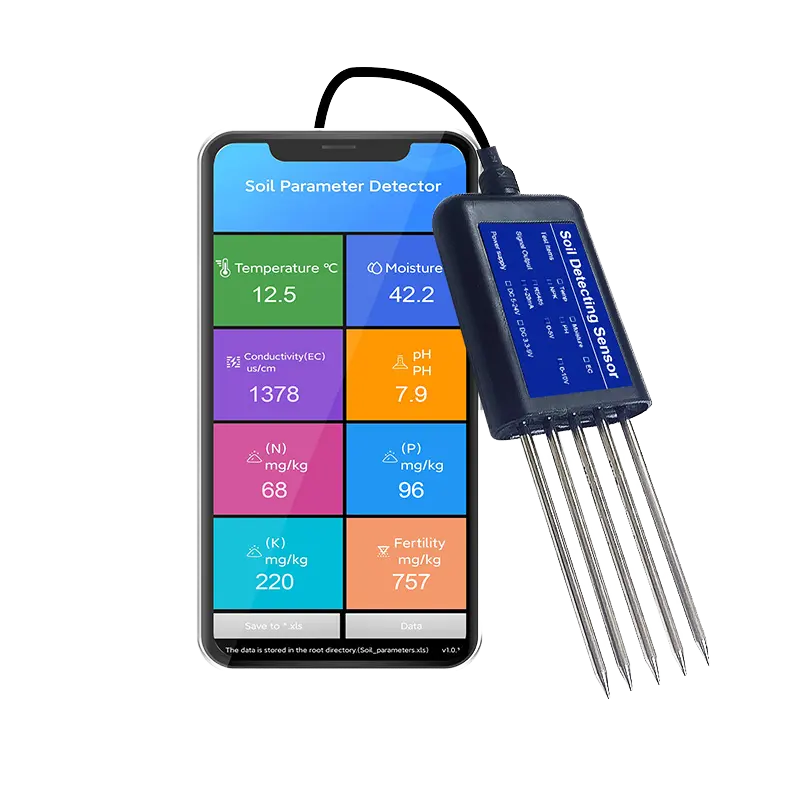 Soil Ph Meter - 2026 TR-300 8-в-1 Измеритель влажности почвы