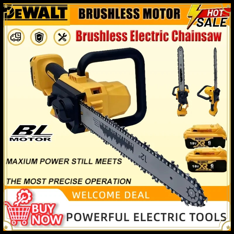 Gardening Tools Battery Powered - Аккумуляторная бесщеточная цепная пила DEWALT 20V