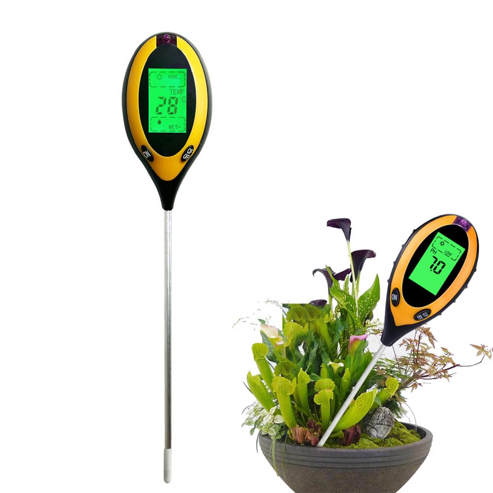 Soil Ph Meter - Монитор роста растений 4-в-1: набор для