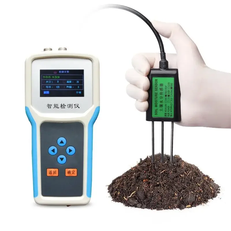 Soil Ph Meter - Высокоточный измеритель pH почвы 4-в-1 с