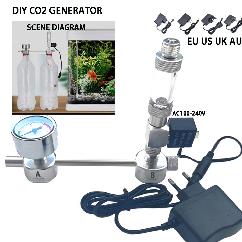 Aquaponics Fish Tank - Система для самостоятельного изготовления CO2-генератора для