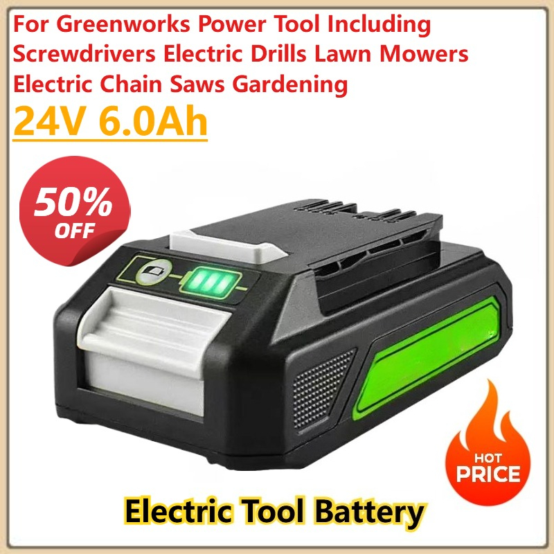 Gardening Tools Battery Powered - Для Greenworks 24 В 6,0 Ач