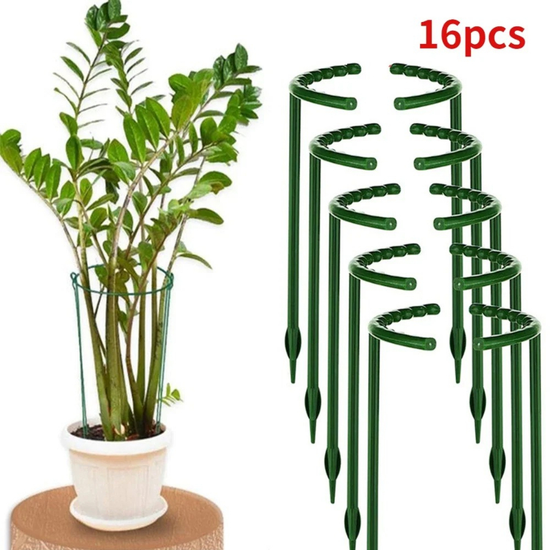 Gardening Tools Hoe - Пластиковая подставка для поддержки растений, ворс