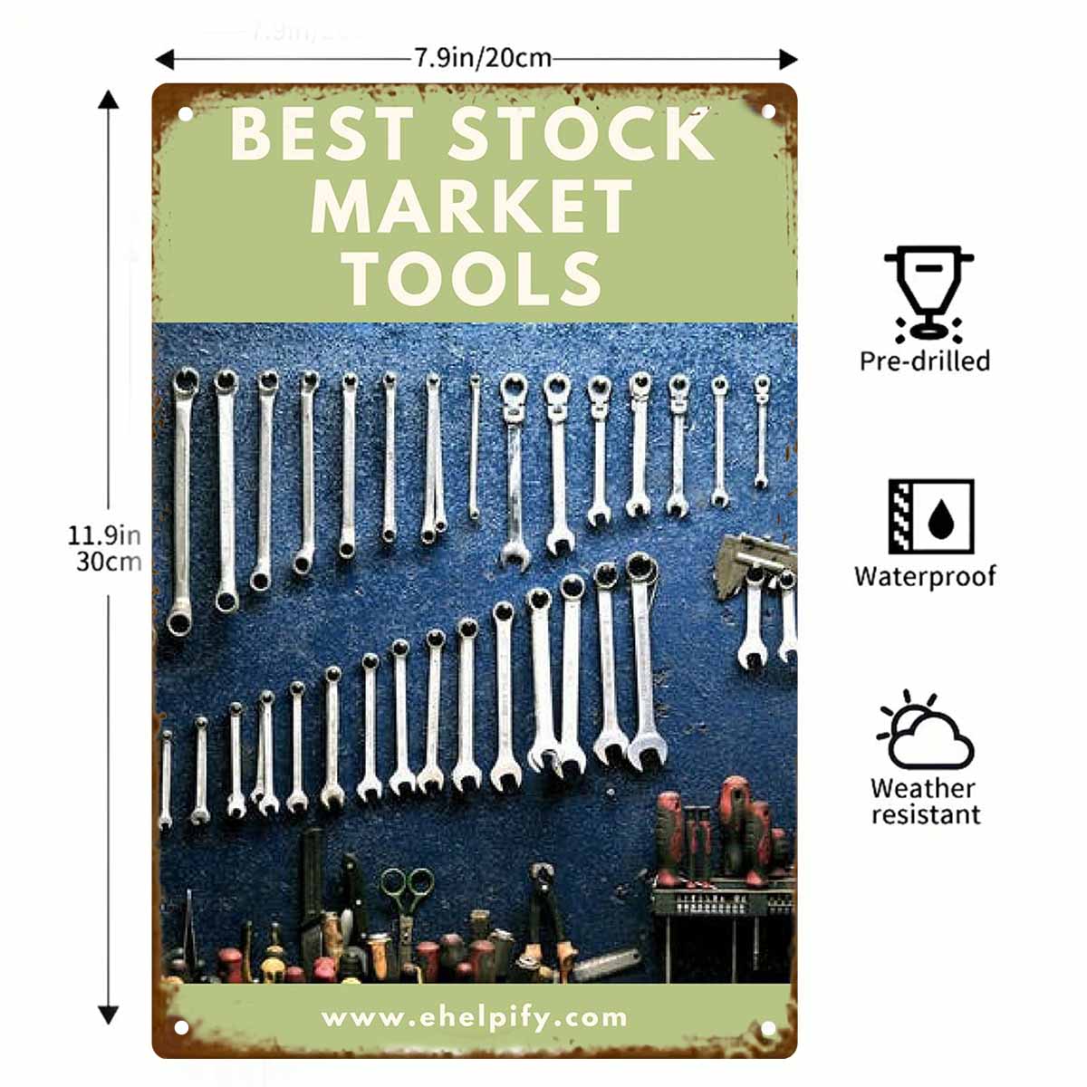 2D плоская металлическая табли – обзор и цена Gardening Tools Best