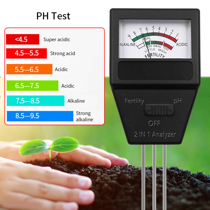 Измеритель pH плодородия почвы – обзор и цена Soil Ph Meter