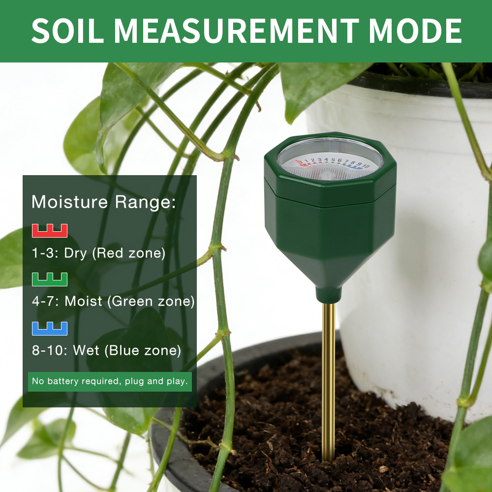 Измеритель влажности почвы, де – обзор и цена Gardening Tools Required