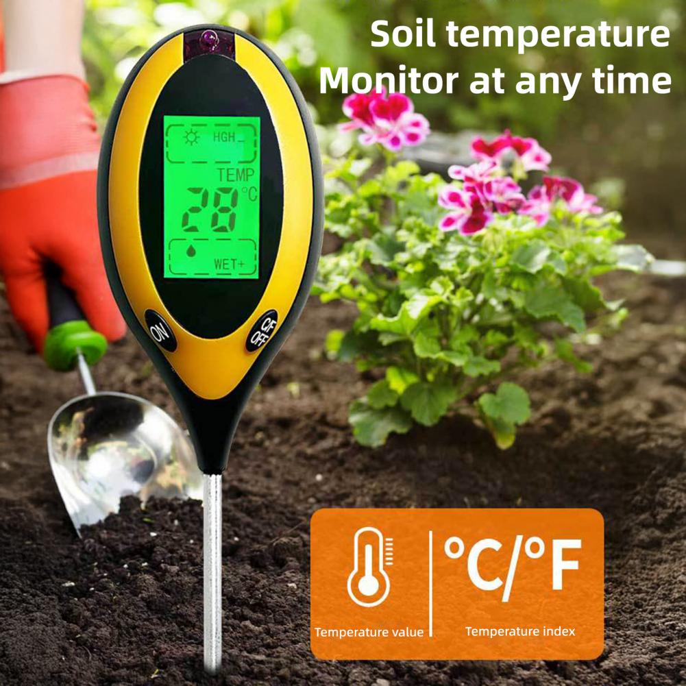 Монитор роста растений 4-в-1:  – обзор и цена Soil Ph Meter