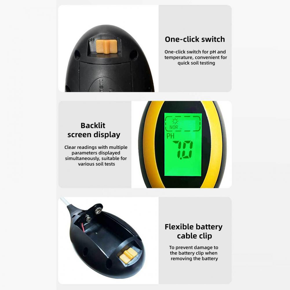 Монитор роста растений 4-в-1:  – обзор и цена Soil Ph Meter