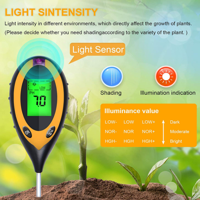 Многофункциональный тестер поч – обзор и цена Soil Ph Meter