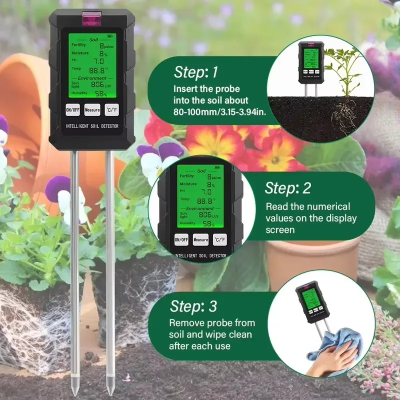 Новый стиль 2026: Измеритель в – обзор и цена Soil Ph Meter