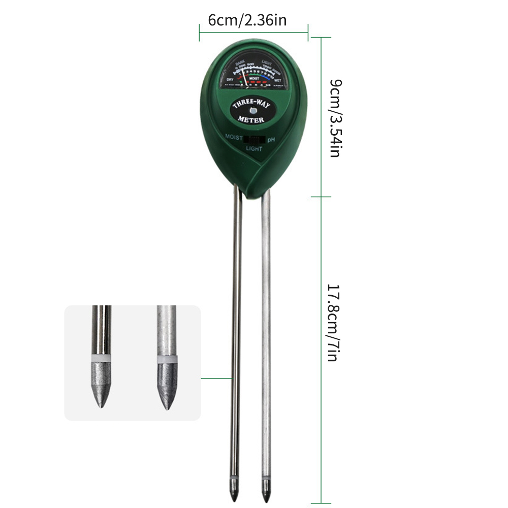 3в1 pH-метр для сада почвы, те – обзор и цена Soil Ph Meter
