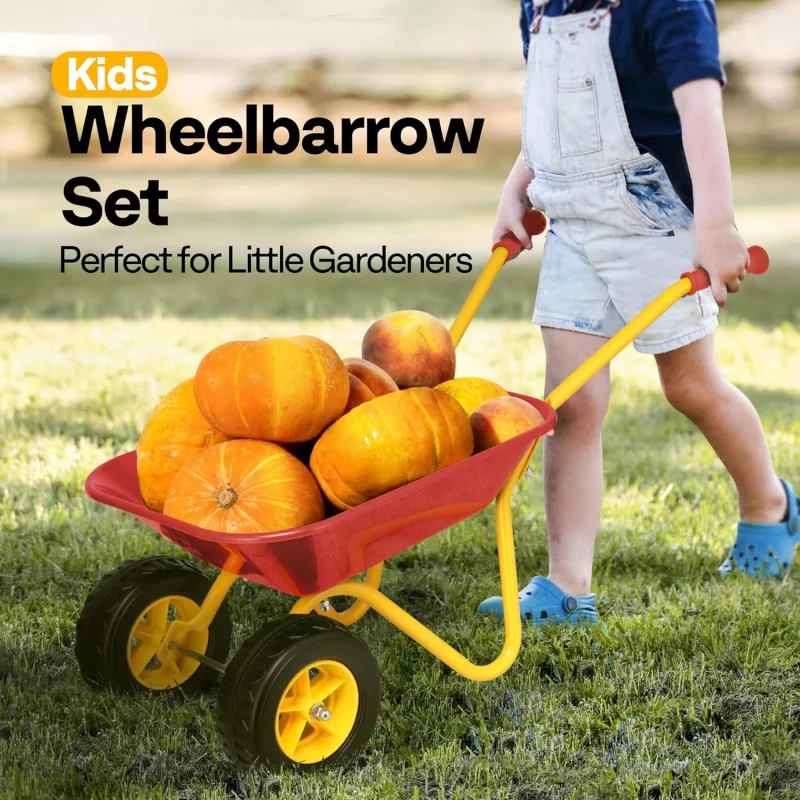 Детская тачка-колесница для са – обзор и цена Gardening Tools Gift Set