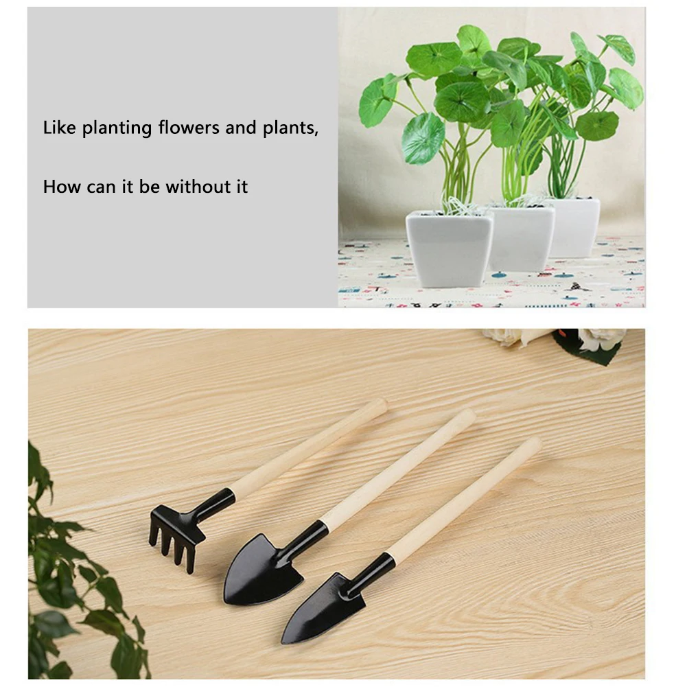 3 шт./компл. мини-садовые инст – обзор и цена Gardening Tools For Kids
