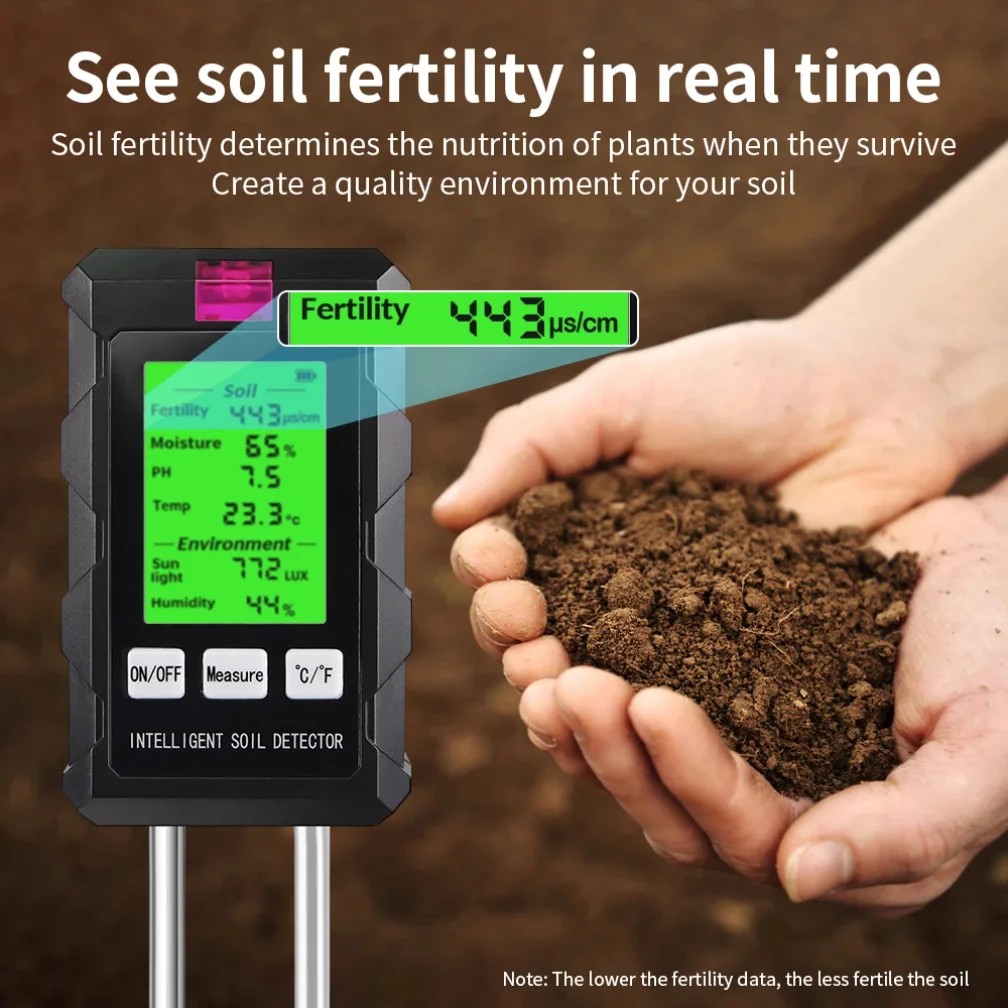 Многофункциональный измеритель – обзор и цена Soil Ph Meter